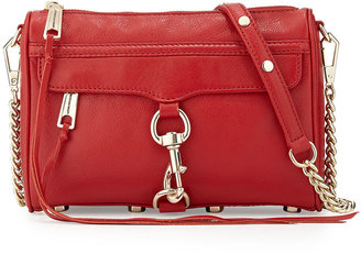 Rebecca Minkoff Mini MAC Crossbody Bag, Crimson