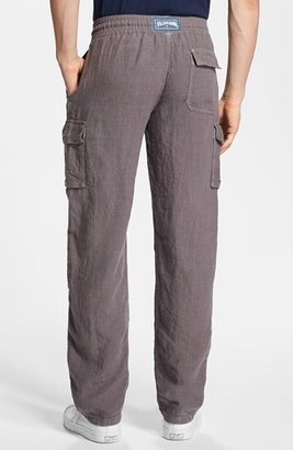 Vilebrequin Men's Linen Cargo Pants