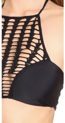 Acacia Swimwear Panama Halter Bikini Top