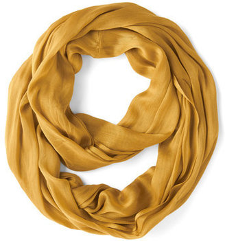 Look by M Brighten Up Circle Scarf in Mustard