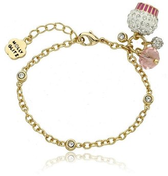 Twin Stars Jewelry Group Molly Glitz Crystal Frosted Cupcake Bracelet