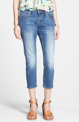Vigoss 'New York' Capri Jeans (Juniors)
