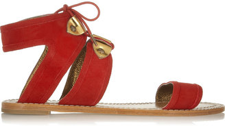 Twelfth St. By Cynthia Vincent Sophia suede sandals