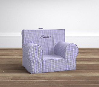 Pottery Barn Kids Lavender Gingham My First Anywhere Chair®