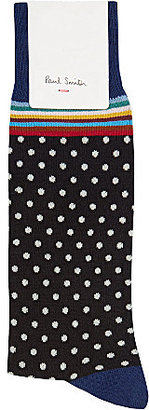 Paul Smith Top stripe polka dot socks