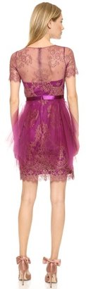 Notte by Marchesa 3135 Notte by Marchesa Tulle & Lace Cocktail Dress