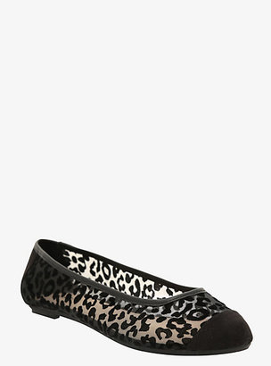 Torrid Leopard Print Ballet Flats (Wide Width)