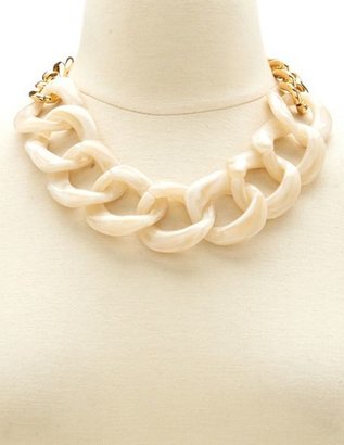 Charlotte Russe 2-Tone Chain Link Necklace