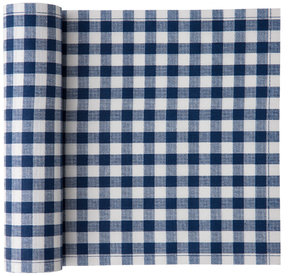 Vichy Printed Tear-Off Cotton Napkin/Placemat Roll