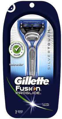 Gillette Fusion Proglide Silver Touch Manual Razor 2 Blades