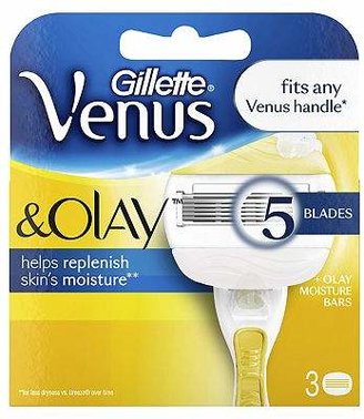 Gillette Venus & Olay Women's 3 Razor Blade Refills