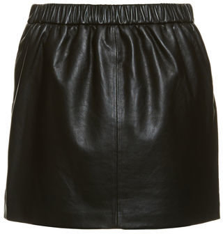 SABA Greta Leather Skirt