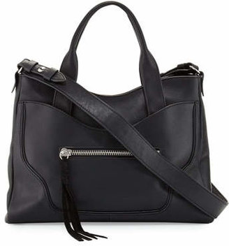 Elizabeth and James Andie Leather Satchel Bag, Black
