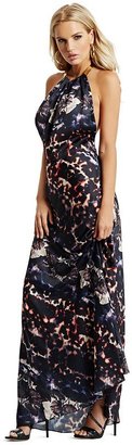 GUESS by Marciano 4483 Shady Hollow-Print Gown