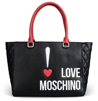 Love Moschino OFFICIAL STORE Large fabric bag