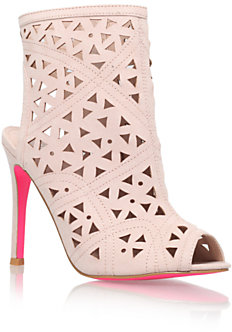 Carvela Gabby Cut Out Detail Shoe Boots, Pink