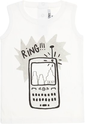 DKNY Boy`s printed vest top