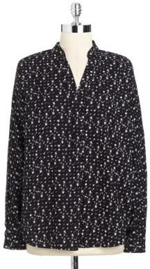 Vince Camuto Printed Tunic Top