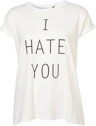 Topshop I Hate You Tee By Tee And Cake
