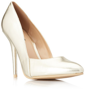 Forever 21 FABULOUS FINDS Striking Metallic Pumps