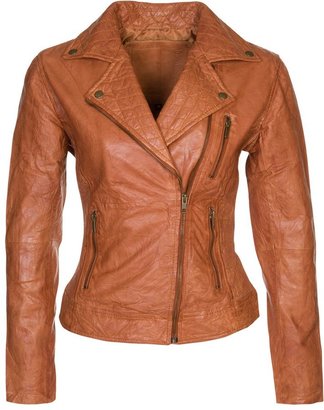 Cigno Nero STEFANIE Leather jacket pearl blush