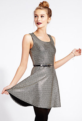 Forever 21 Luxe Houndstooth Dress