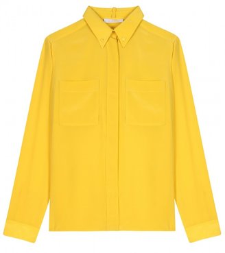 Chloé SILK BLOUSE WITH BREAST POCKETS