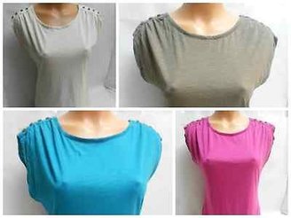 The North Face NEW Womens Dolman Button Sleeve Bateau Neck Top Shirt Blouse