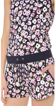 Juicy Couture Floral Terry Romper