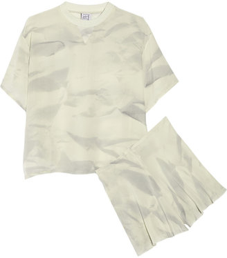 BASE Range Alabama + Roma printed washed-silk pajama set
