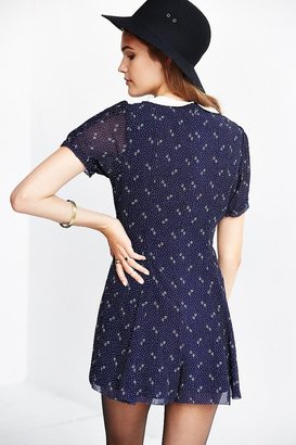 Urban Outfitters Cooperative Wednesday Collared Romper
