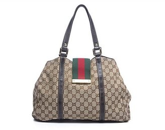 Gucci Pre-Owned New Ladies Web Shoulder Bag