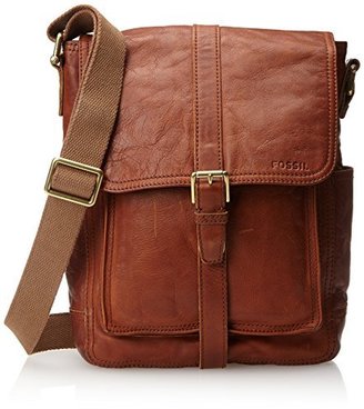 Fossil Men's Ledger Leather Commuter Bag