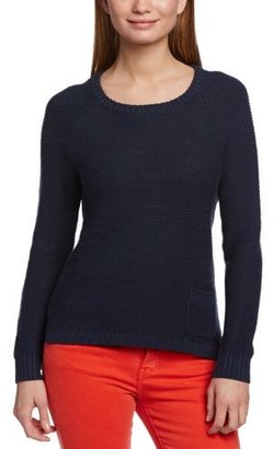 Musto Women's Andros Chunky Linen Knit Crew Neck Long Sleeve Jumper
