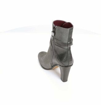 LOFT Suede Ankle Strap High Heel Boots