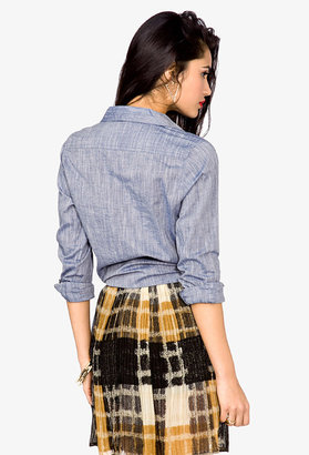 Forever 21 Chambray Shirt