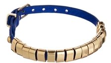 ASOS Curve CURVE Bar Cuff Bracelet - Blue