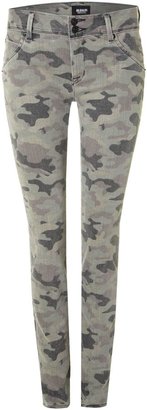 Hudson Jeans 1290 Hudson Jeans Collin signature skinny jeans in Green Camo