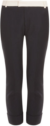 Band Of Outsiders Ankle Contrast Trousers