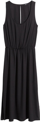 H&M Sleeveless Dress - Black - Ladies