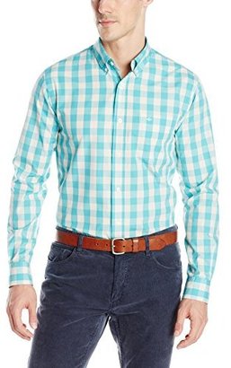 Dockers Long-Sleeve Exploded Gingham Button-Front Shirt
