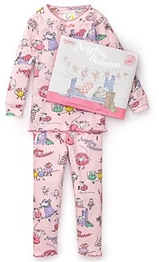 Angelina Ballerina Books To Bed Books to Bed Girls' Book & Pajama Set - Sizes 4-6X