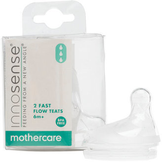 Mothercare Innosense 6m+ Fast Flow Teats 2 pack