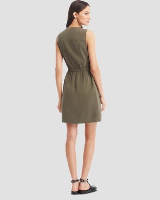Kenneth Cole New York Laury Military Zip Dress