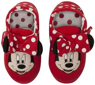 Girls Minnie Mouse Slippers - Mini Club