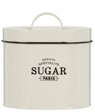 Debenhams Cream 'Sugar' storage tin