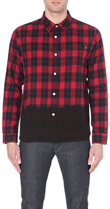 Stussy Dip-dyed checked shirt
