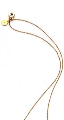 Marc by Marc Jacobs Long Saftey Bead Necklace