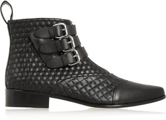 Tabitha Simmons Early quilted leather ankle boots