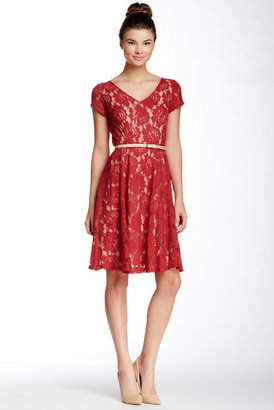 Taylor Lace Fit and Flare Dress